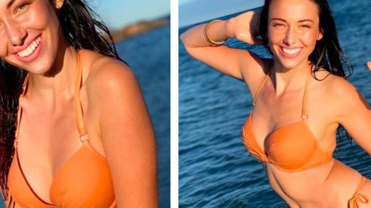 Delphine Wespiser La Belle Fait Tomber Le Haut Sur Instagram La